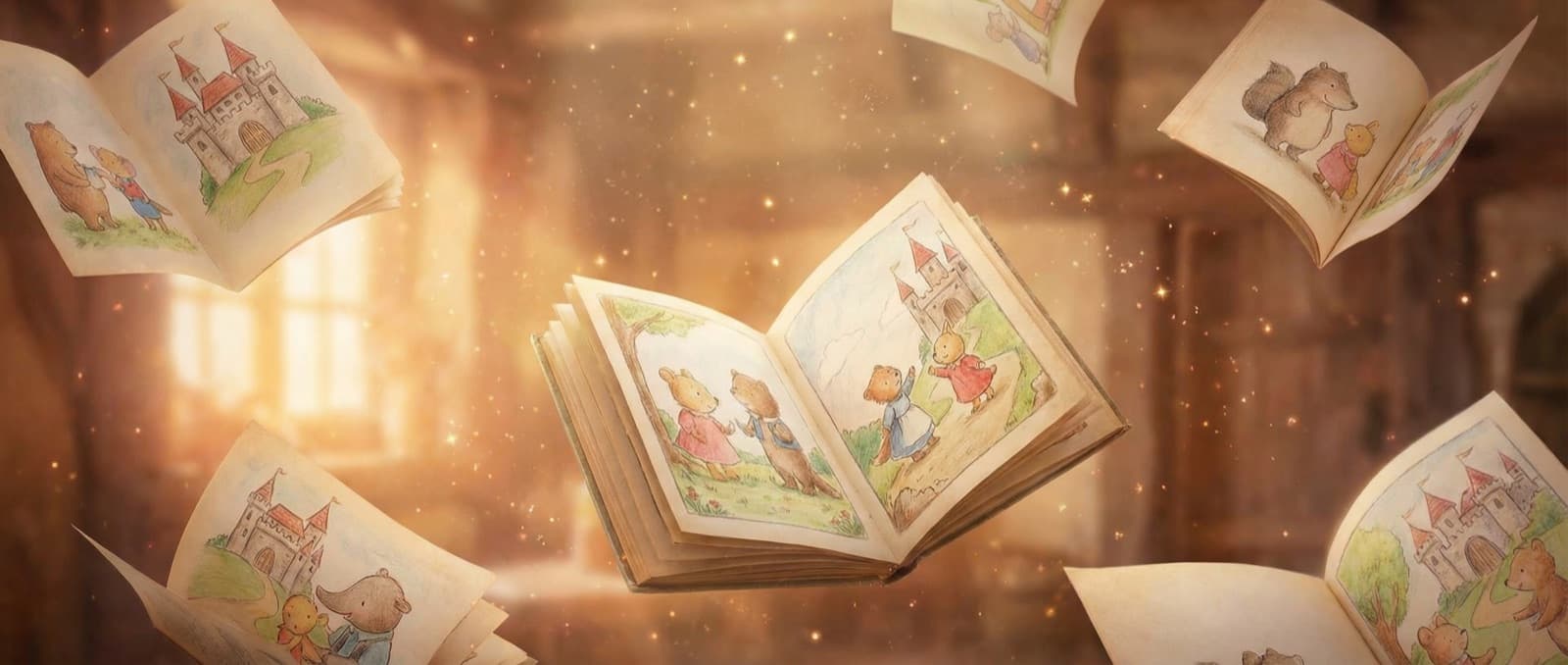 StoryBurst — AI-powered kids story books